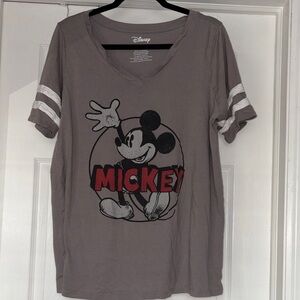 Disney Gray Graphic Tee